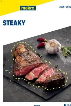 Náhled Makro leták - Steaky platný od 17.07.2025