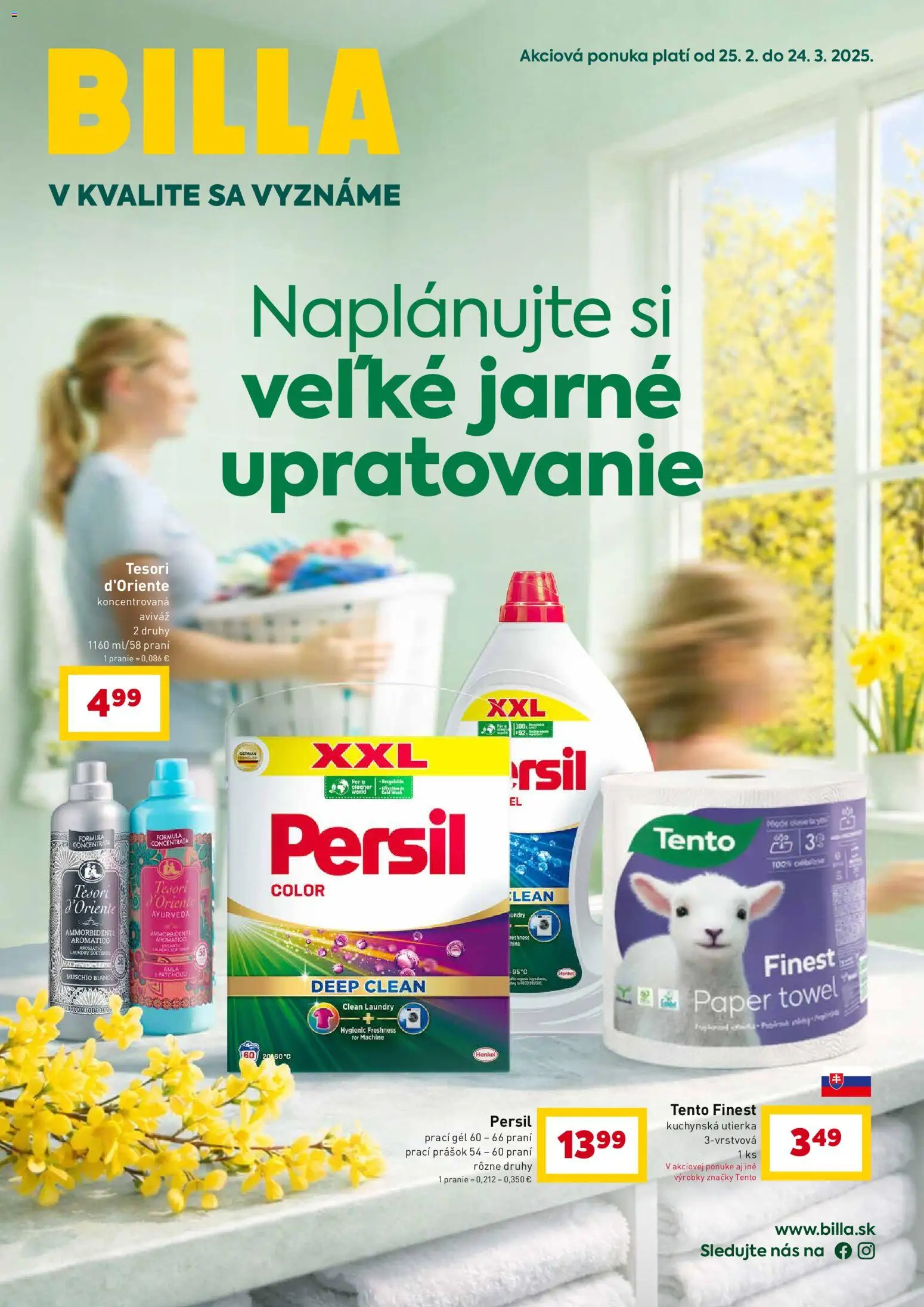 Billa veľké jarné upratovanie - strana 1- platný od 25.02.2026