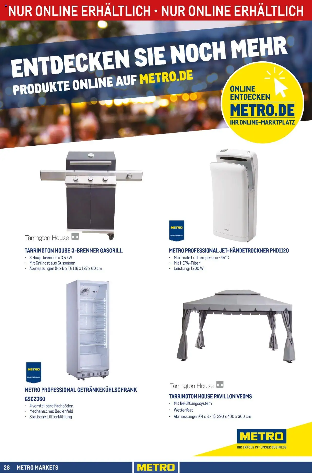 Metro Sortimentskatalog Vereine & Feste - Seite 46 - gültig ab 01.06.2024