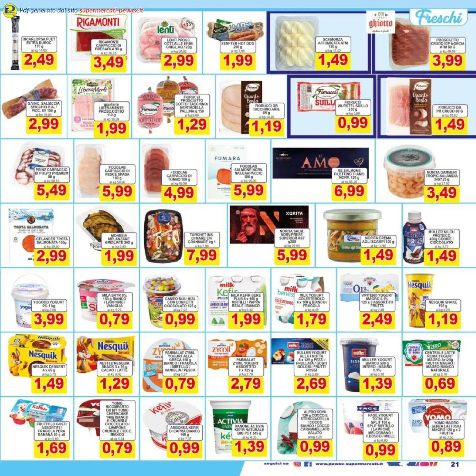 Pewex volantino - pagina 21 - valido dal 27/03/2026