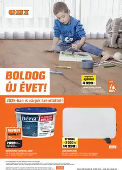 Előnézet OBI Akciós újság érvényes 2025.12.30.-tól