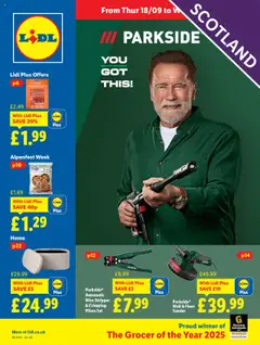 Lidl - Lidl Weekly Scotland valid from 18/09/2025