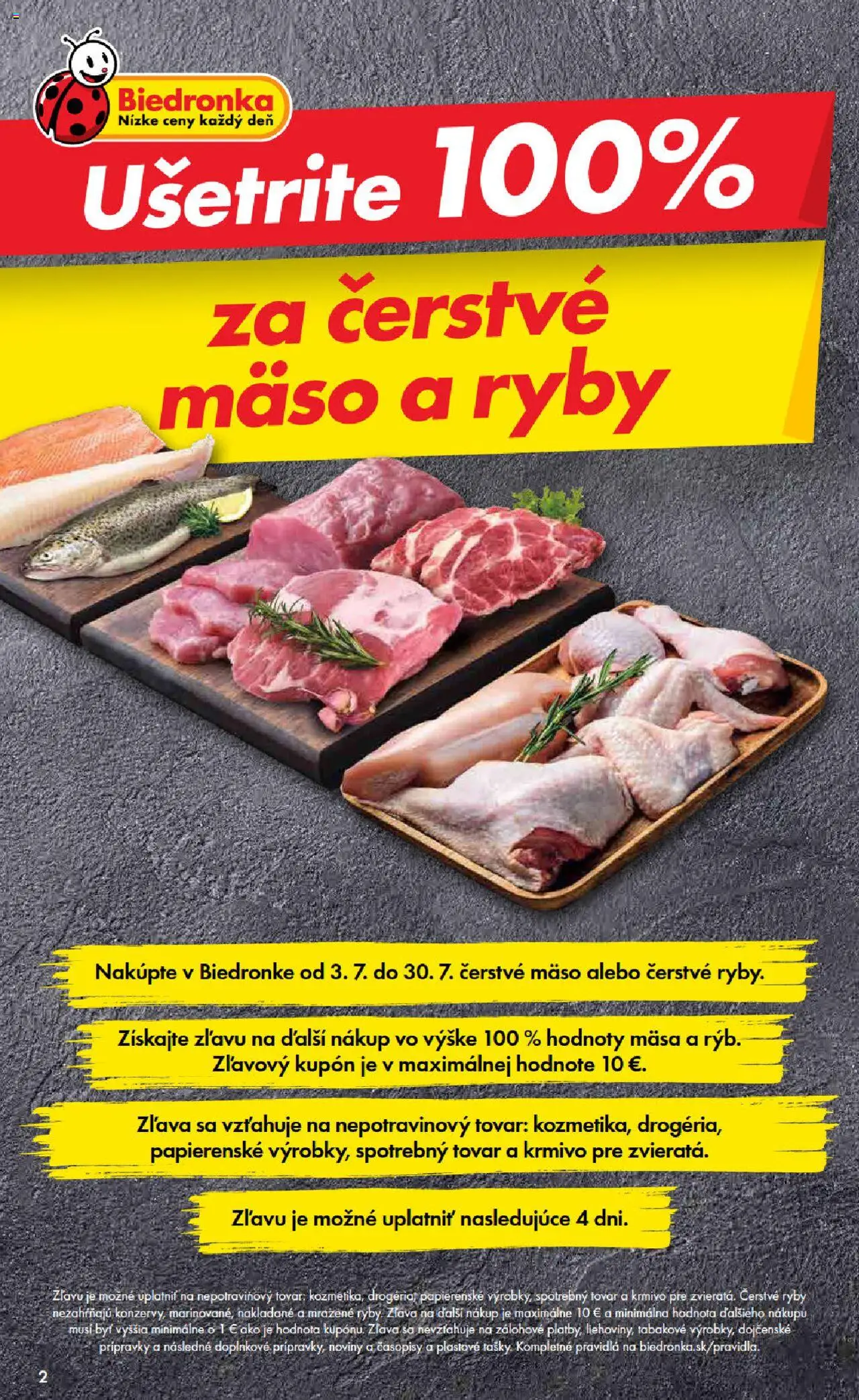 Biedronka leták - strana 2- platný od 17.07.2025