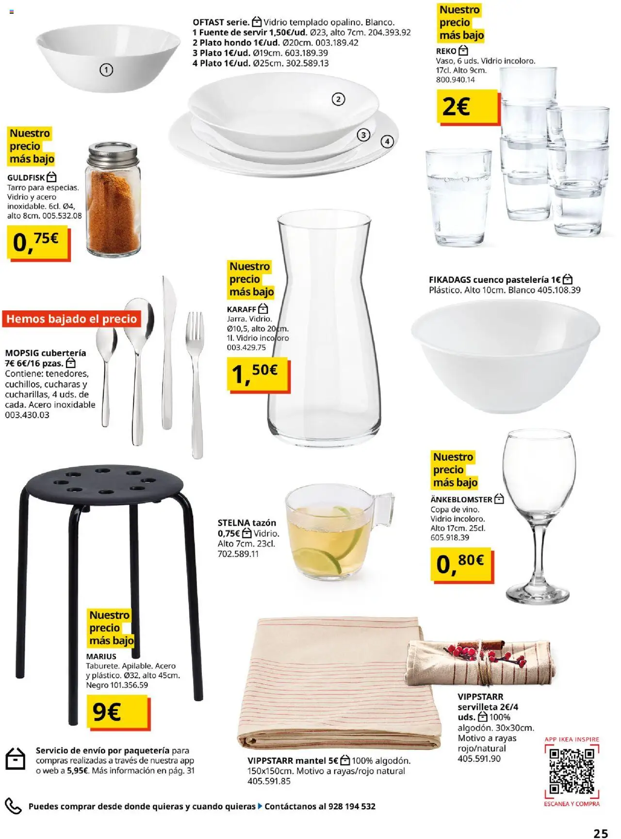 Catálogo IKEA Comedores - Página de 25 - Válido desde 01/09/2025