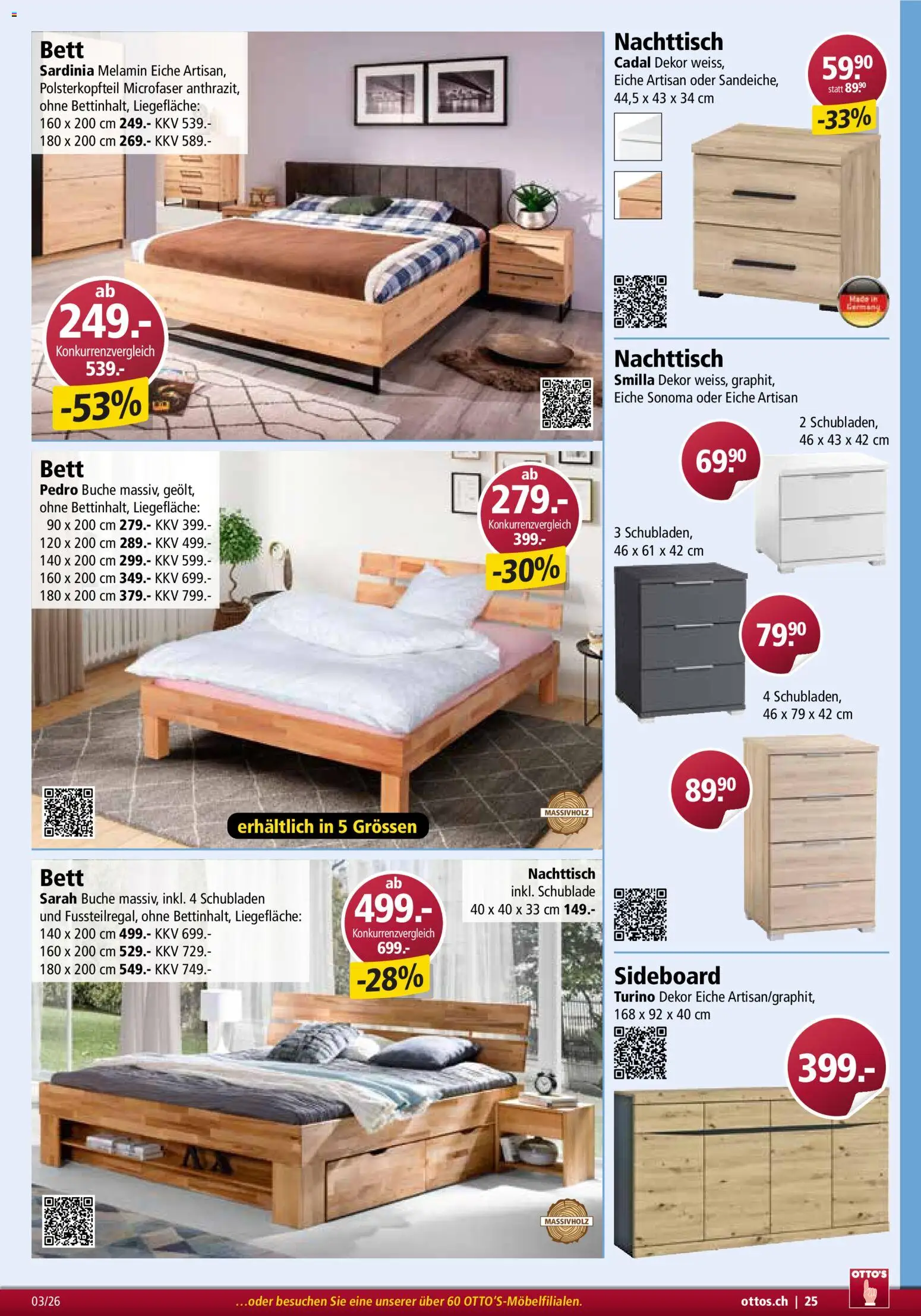 Otto's Aktionen Möbelflyer - page 25- valid from 01.03.2026