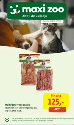 Forhåndsvisning Maxi Zoo - Tilbudsavis gyldig fra 20/10/2025