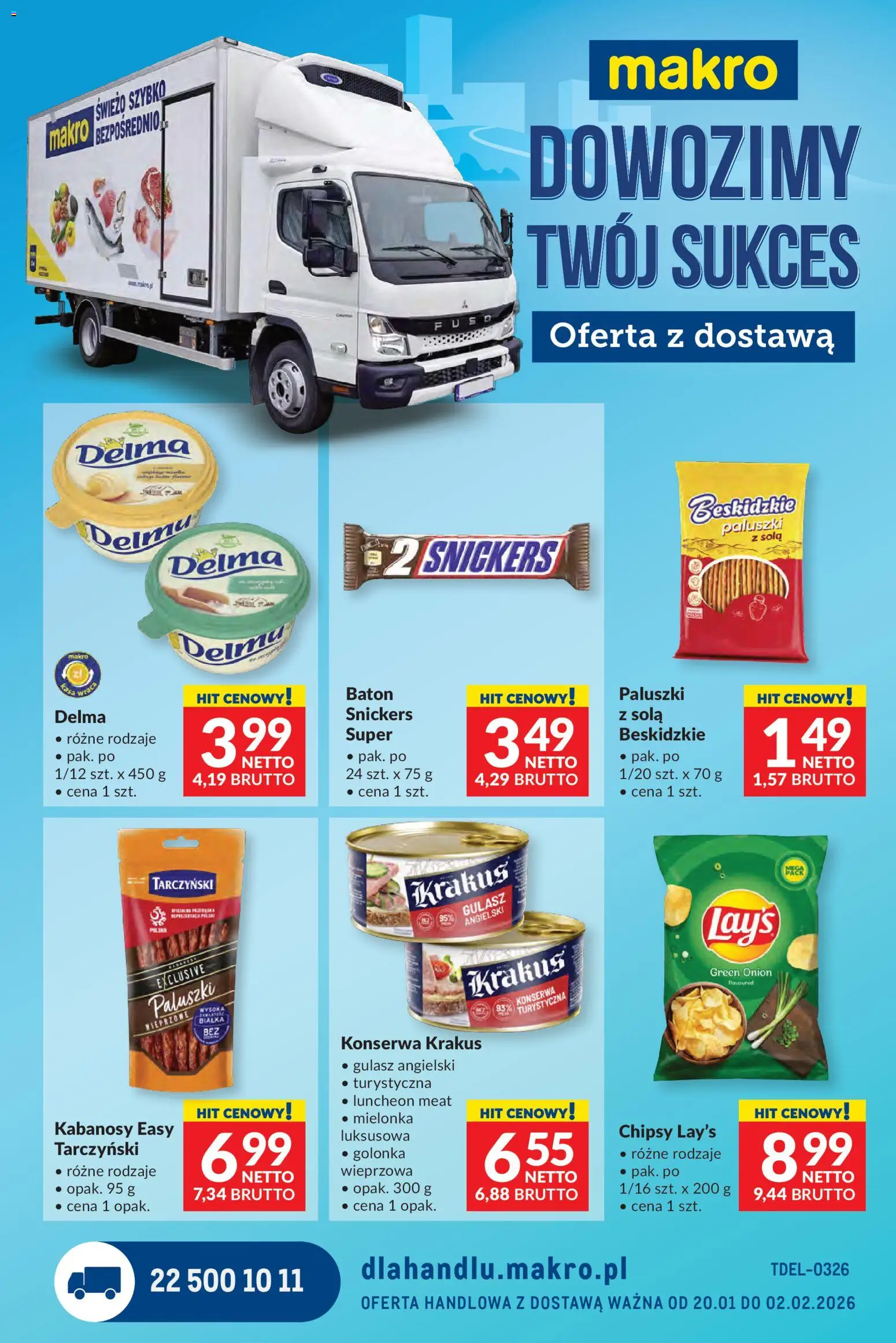 Makro Gazetka - Dystrybucja do sklepów - strona 1- ważny od 20.01.2026