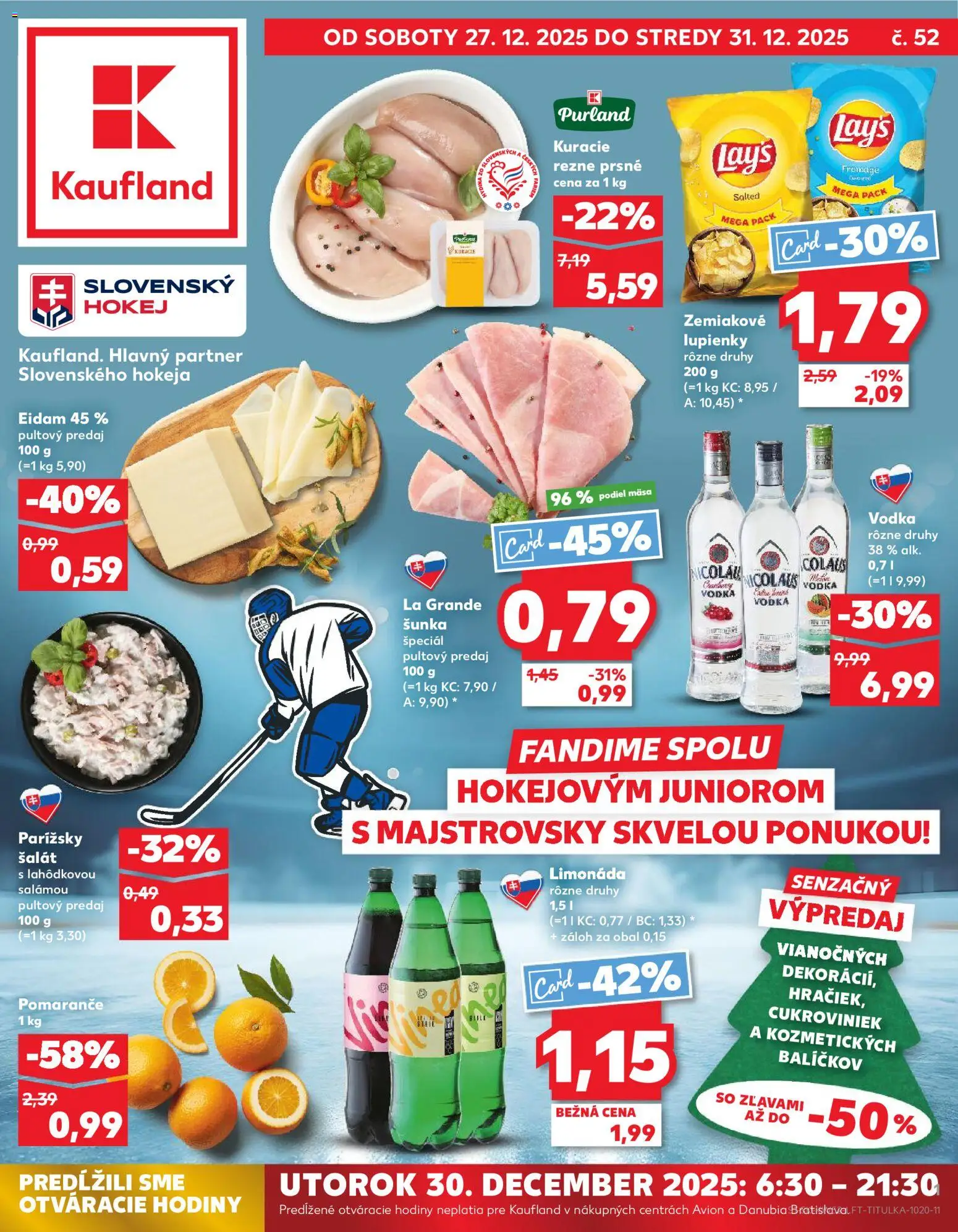 Kaufland leták - strana 1- platný od 27.12.2025