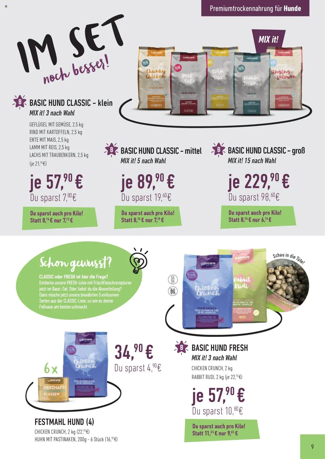 Katalog ProWin Best Friends Juli 2025/Juni 2026 - Seite 9 - gültig ab 01.07.2025
