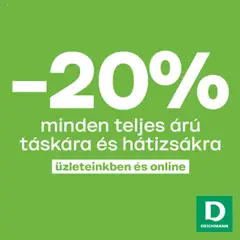 Előnézet Deichmann Akciós újság érvényes 2025.09.16.-tól