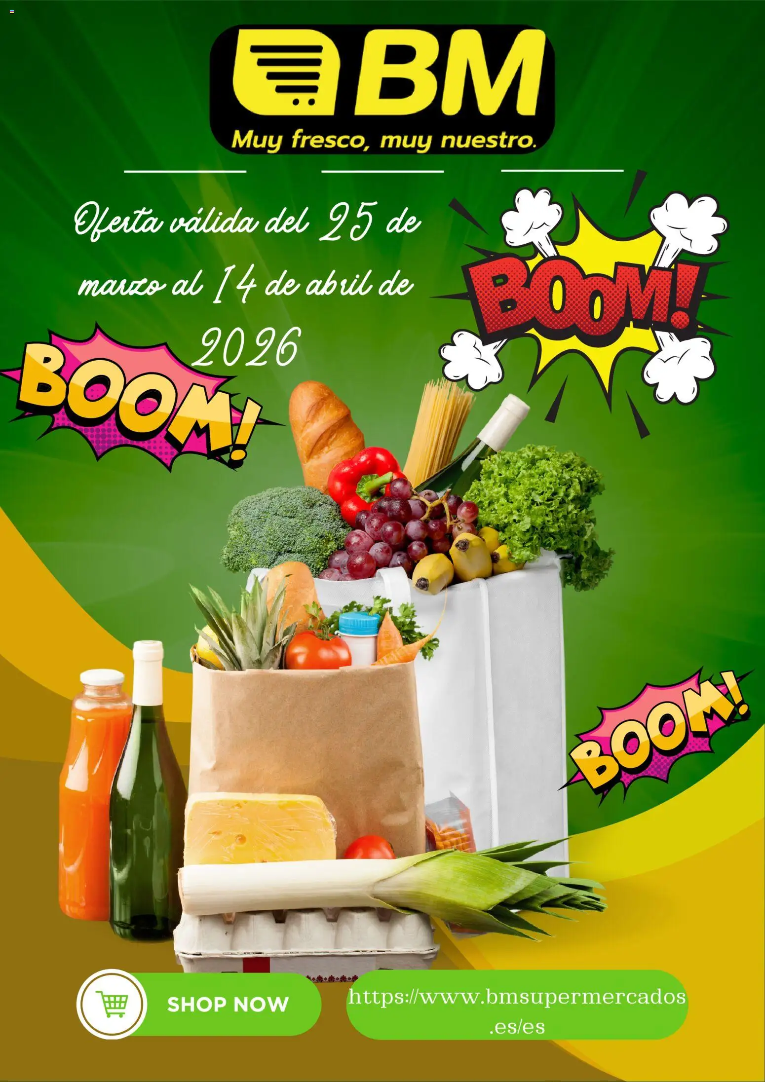 BM Supermercados folleto - Página de 1 - Válido desde 25/03/2026