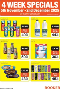 Booker Wholesale - National Promotions valid from 05/11/2025