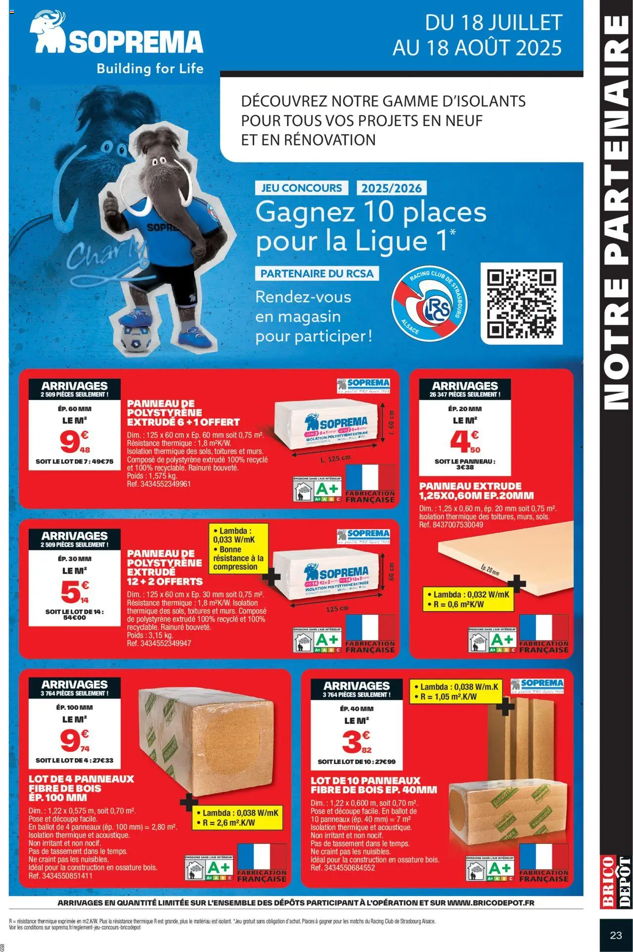 Brico Dépôt catalogue - page 23 - valable à partir du 18/07/2025