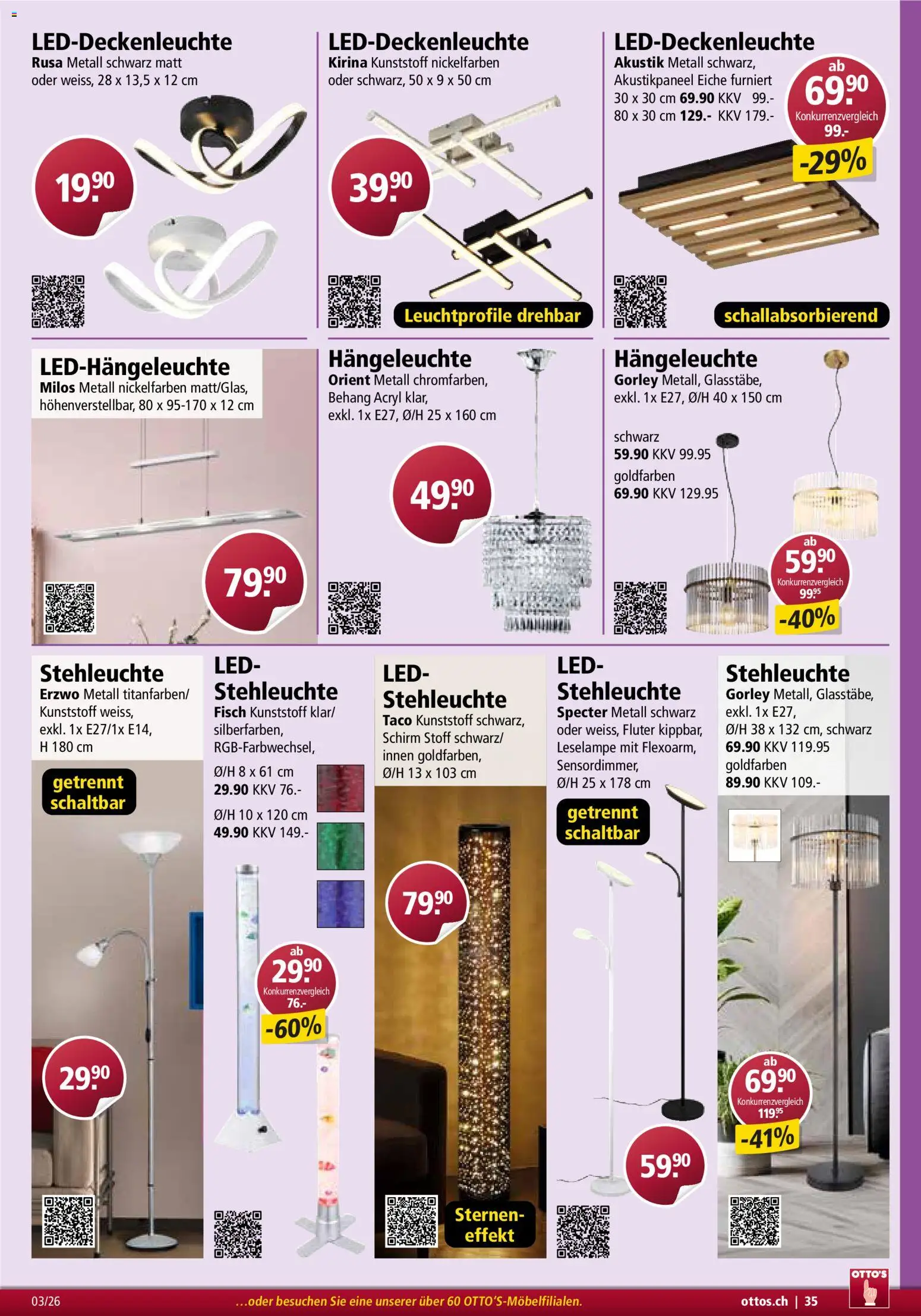 Otto's Aktionen Möbelflyer - page 35- valid from 01.03.2026