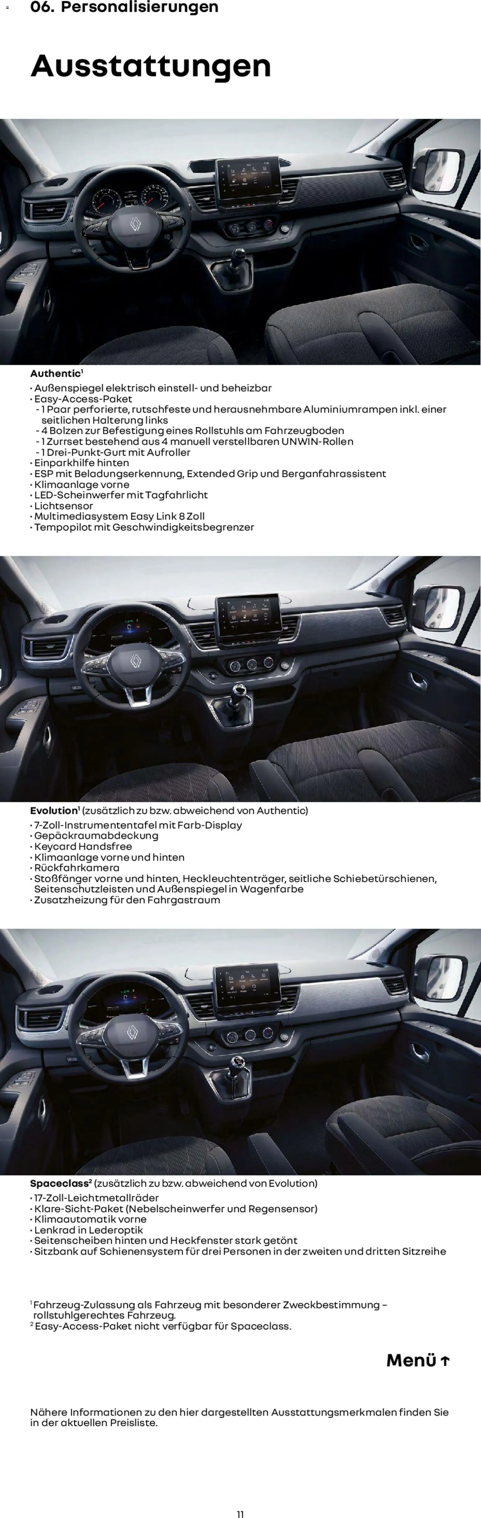 Renault Trafic Combi - Seite 11 - gültig ab 15.01.2026