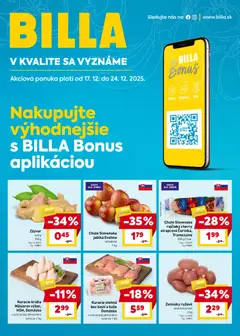 Billa leták platný od 17.12.2025