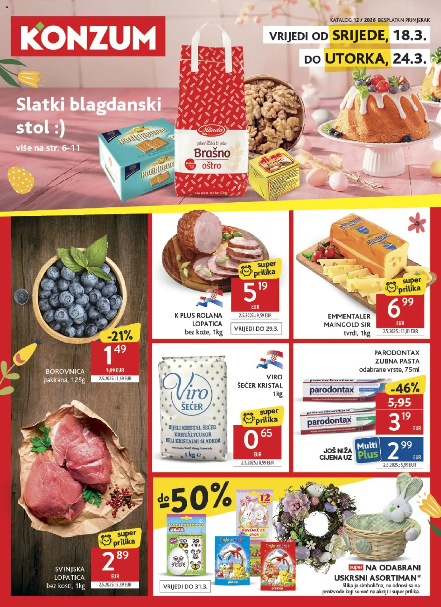 Katalog Konzum - stranica 1- važeći od 18.03.2026