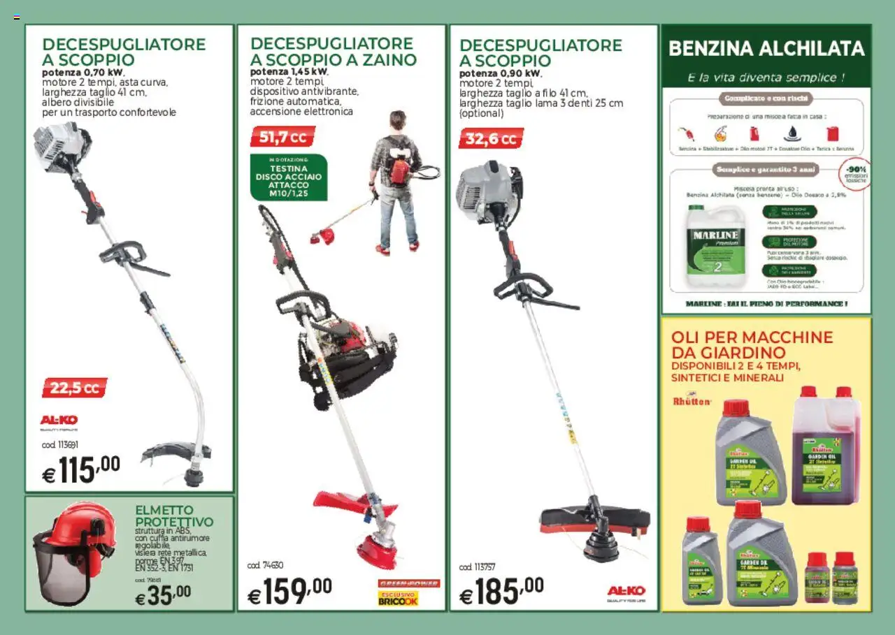 Catalogo Macchine da giardino Brico OK	 - pagina 5 - valido dal 03/03/2025