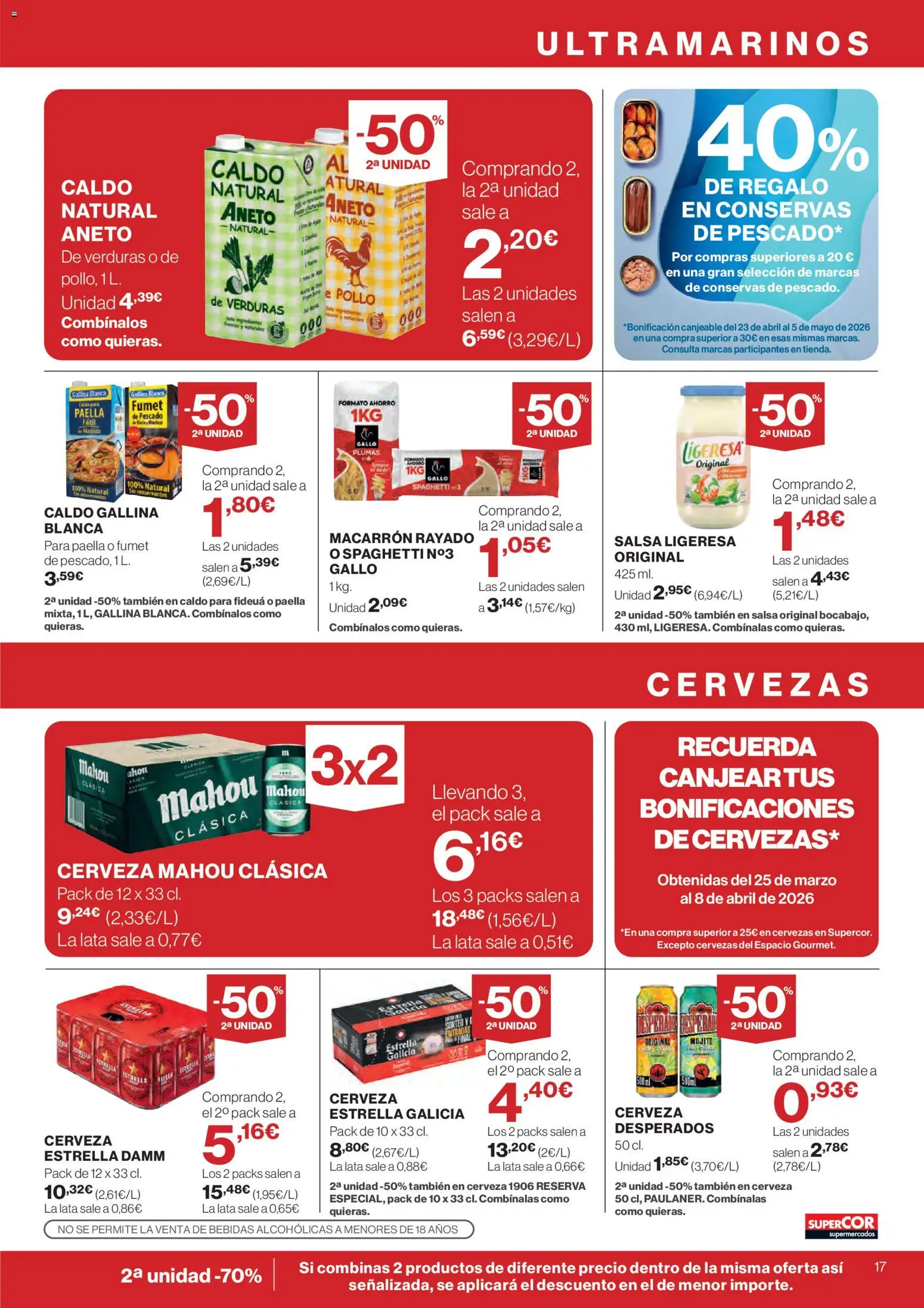 Supercor folleto - Página de 17 - Válido desde 09/04/2026
