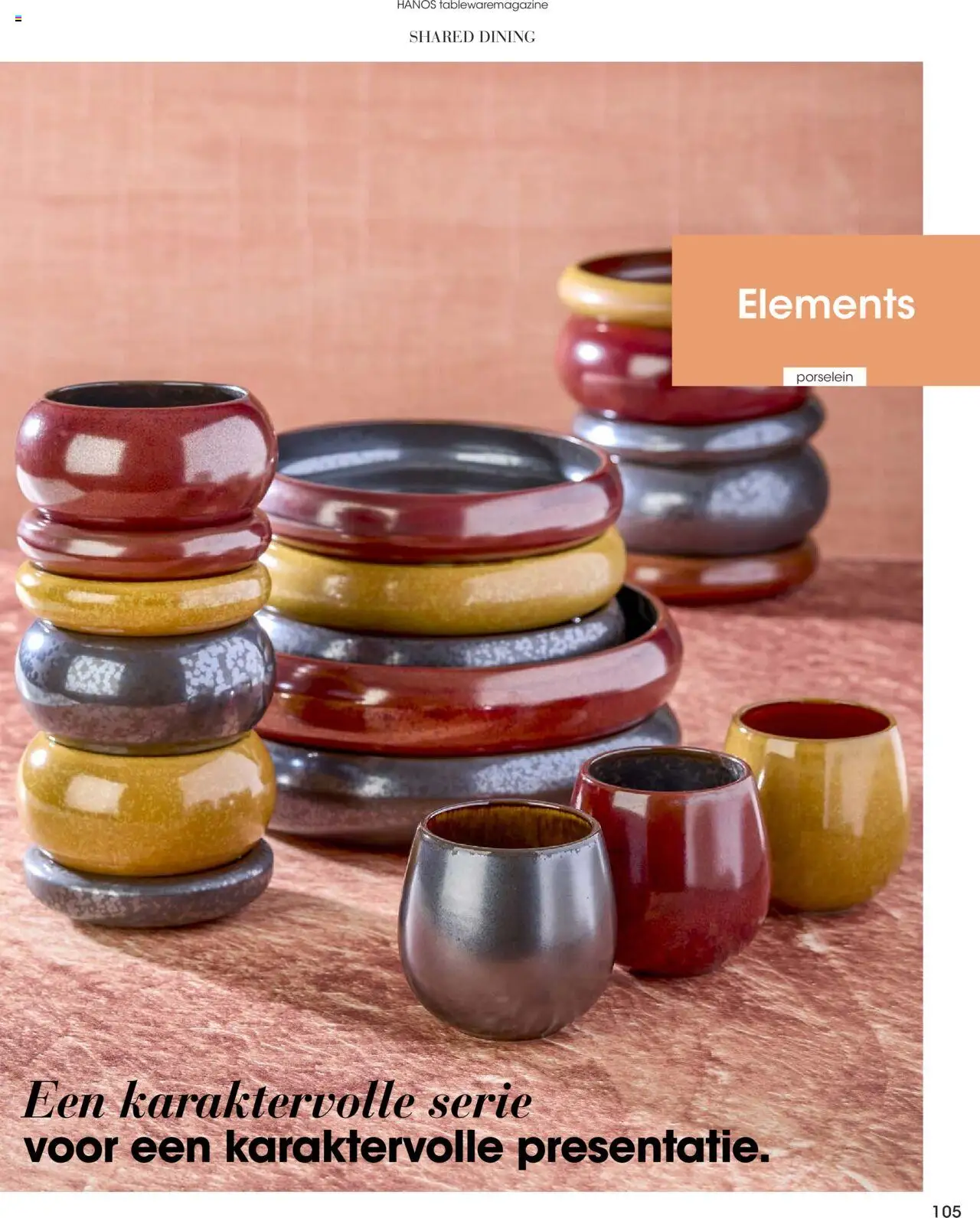 Hanos - Tableware magazine 2025-2026 - page 105- valid from 01-09-2025
