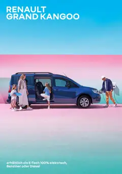 Vorschau Renault Grand Kangoo gültig ab 14.01.2026