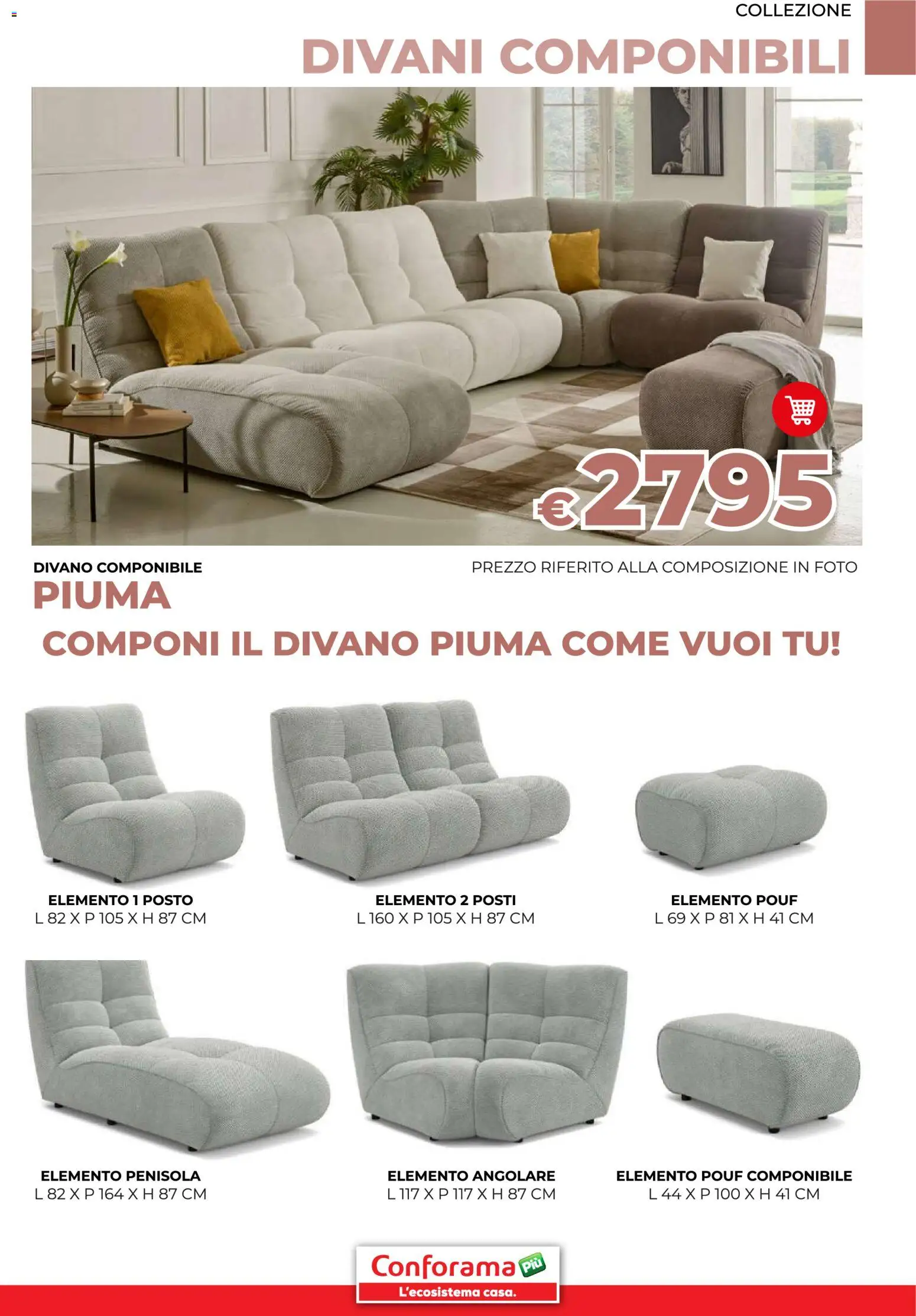 Conforama Divani catalogo - pagina 39 - valido dal 11/02/2026