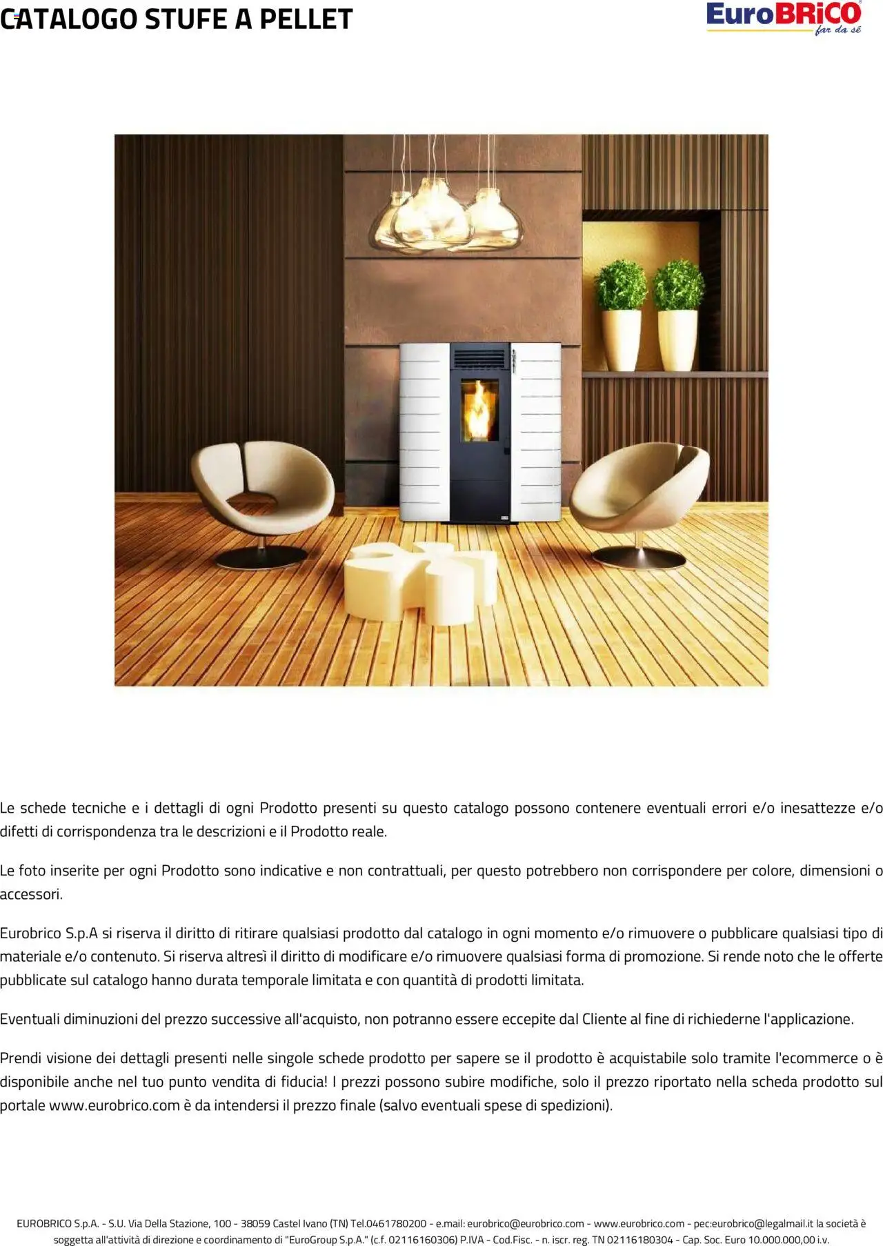 Eurobrico Stufe a Pellet catalogo - pagina 50 - valido dal 23/07/2025