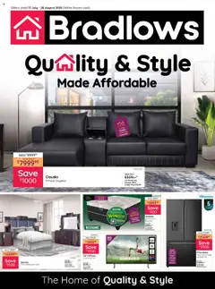 Preview Bradlows Eswatini Catalogue valid from 17/07/2025