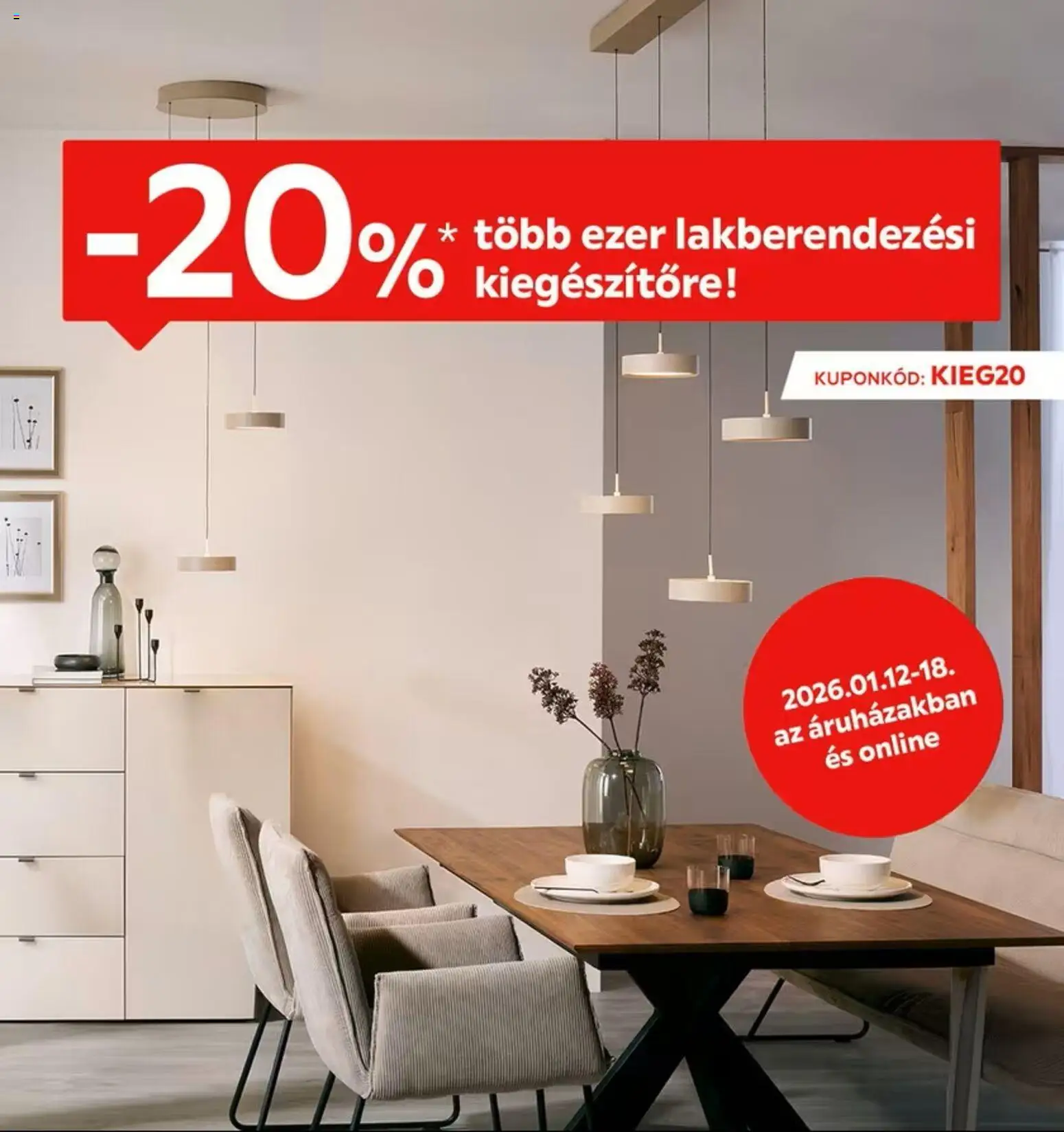 XXXLutz Akciós újság - 1oldal - érvényes 2026.01.12.-tól