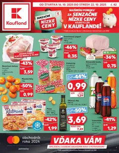 Előnézet Kaufland SK Bratislava-Devínska Nová Ves érvényes 2025.10.16.-tól