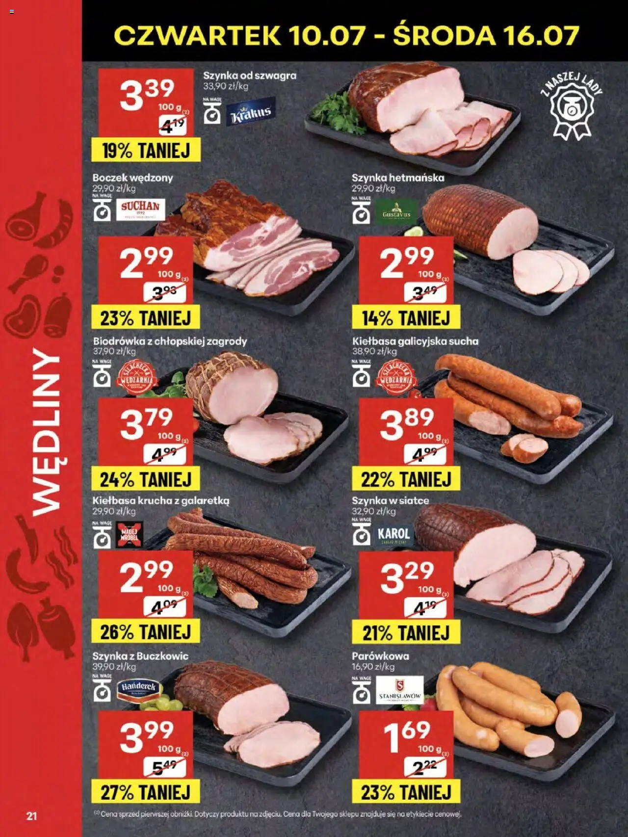 Delikatesy Centrum Gazetka - Sklepy Własne - strona 21- ważny od 10.07.2025