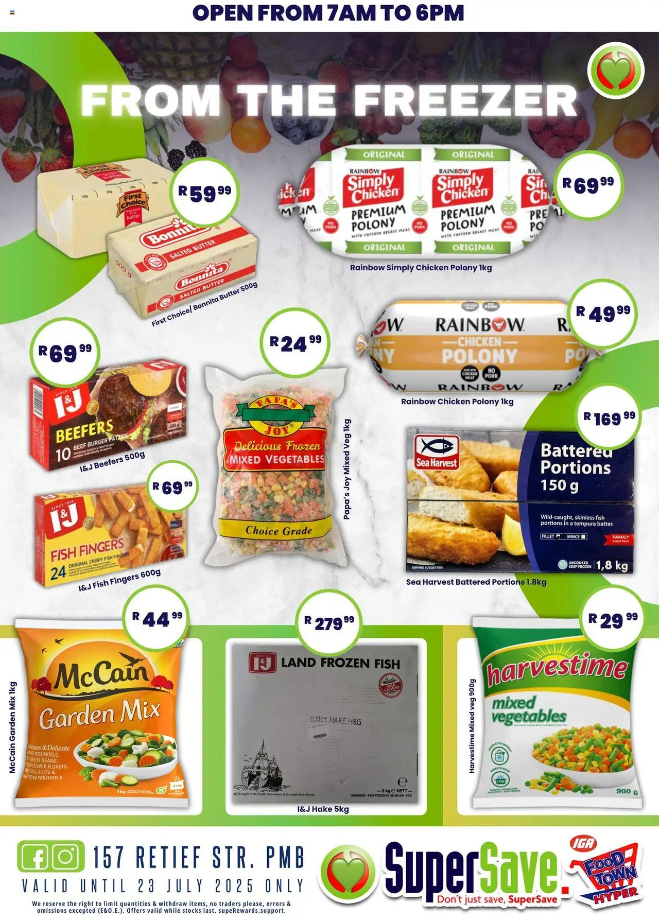 Super Save Specials - page 14- valid from 18/07/2025