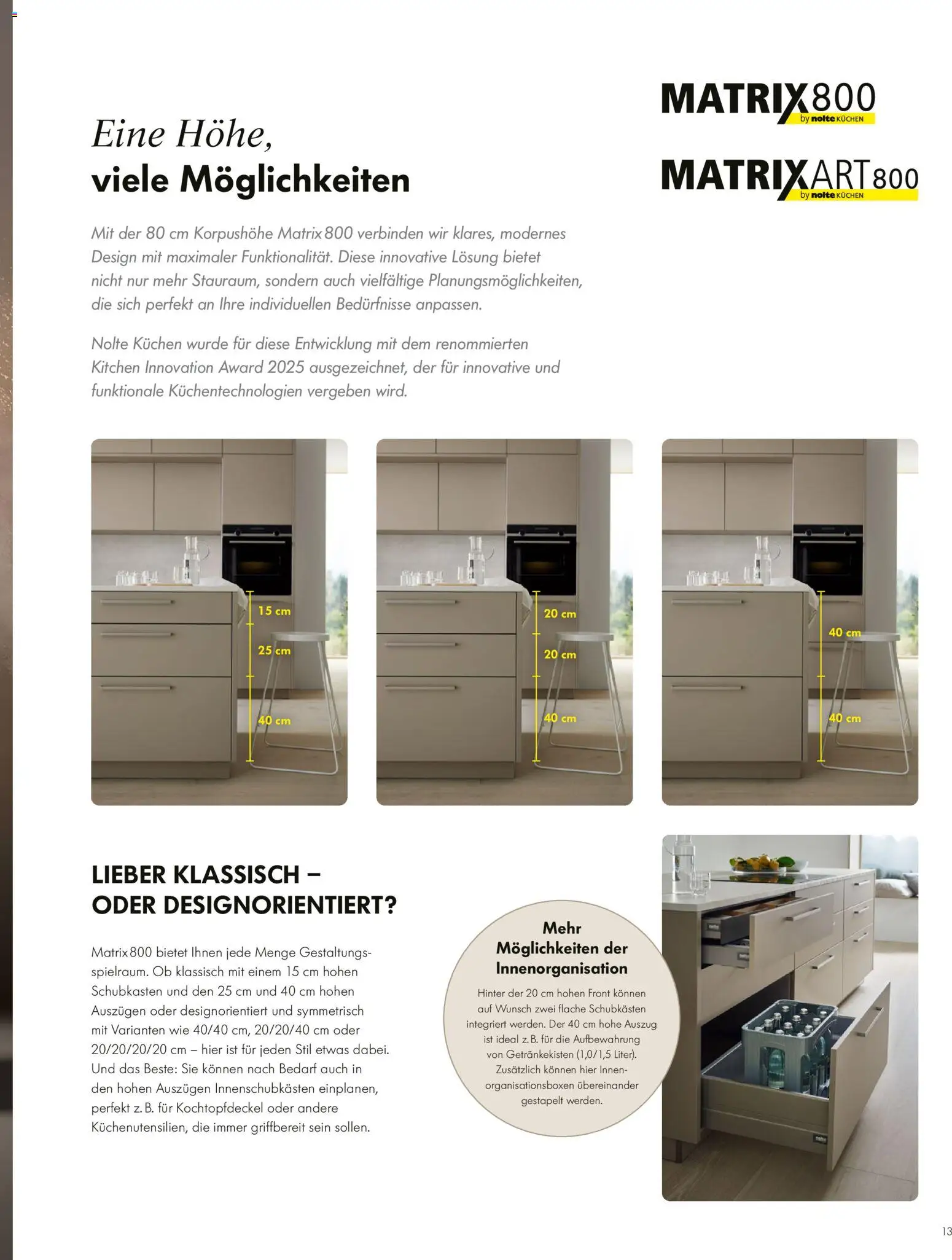 Ostermann Nolte Küchenprospekt 2026 - Seite 13 - gültig ab 01.01.2026
