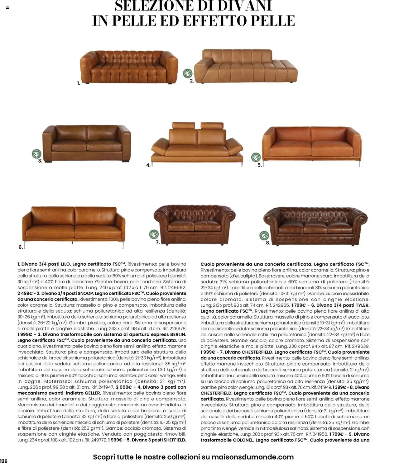 Volantino Maisons du Monde	 - pagina 126 - valido dal 27/08/2025