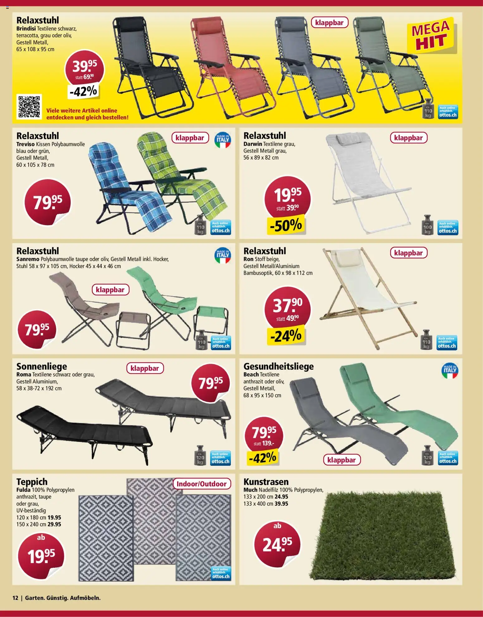 Otto's Aktionen Gartenmöbel - page 12- valid from 03.03.2026