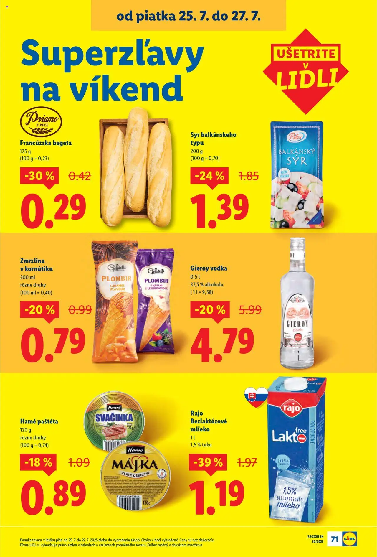 Lidl leták - strana 95- platný od 21.07.2025