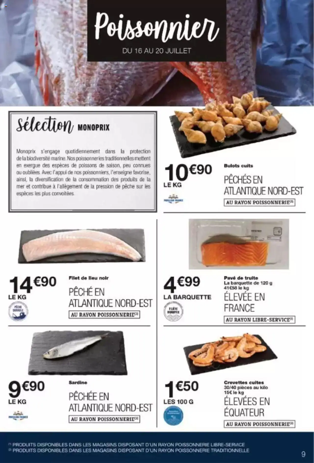 Monoprix catalogue - page 9 - valable à partir du 15/07/2025
