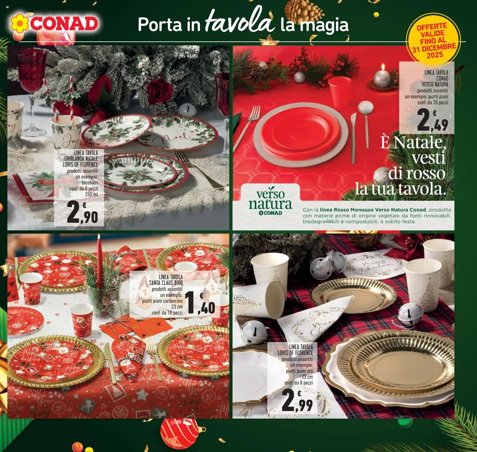 Volantino Conad	 - pagina 25 - valido dal 01/12/2025