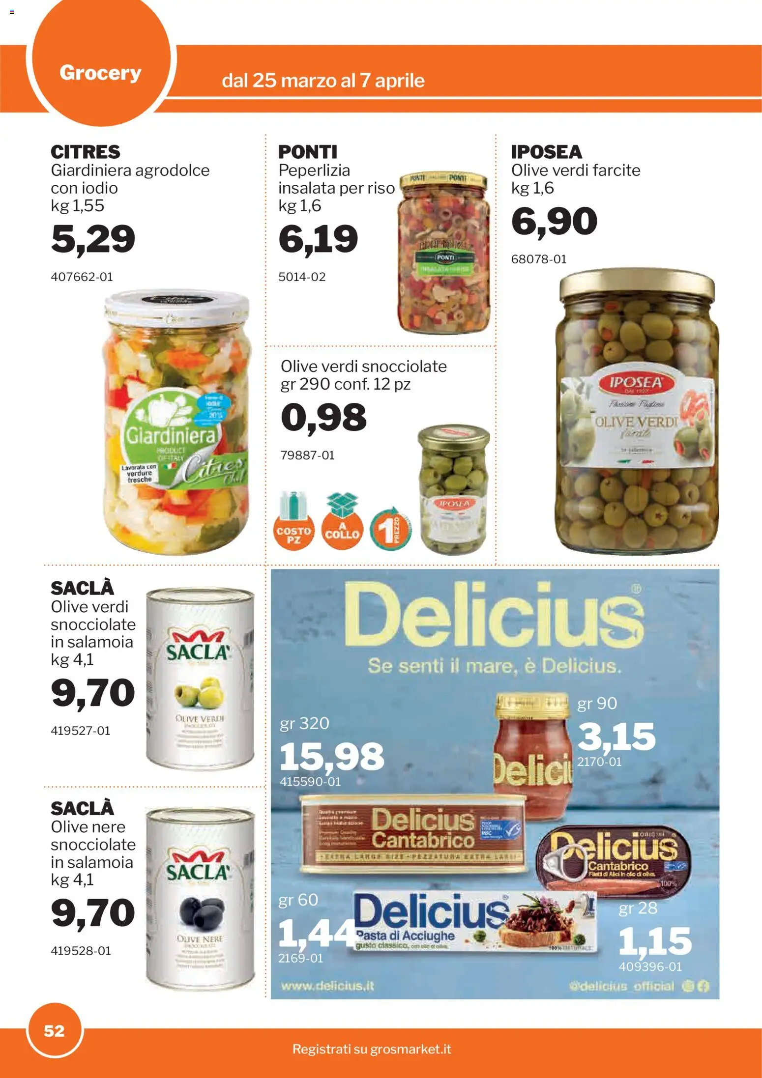 Sogegross volantino - pagina 52 - valido dal 25/03/2026