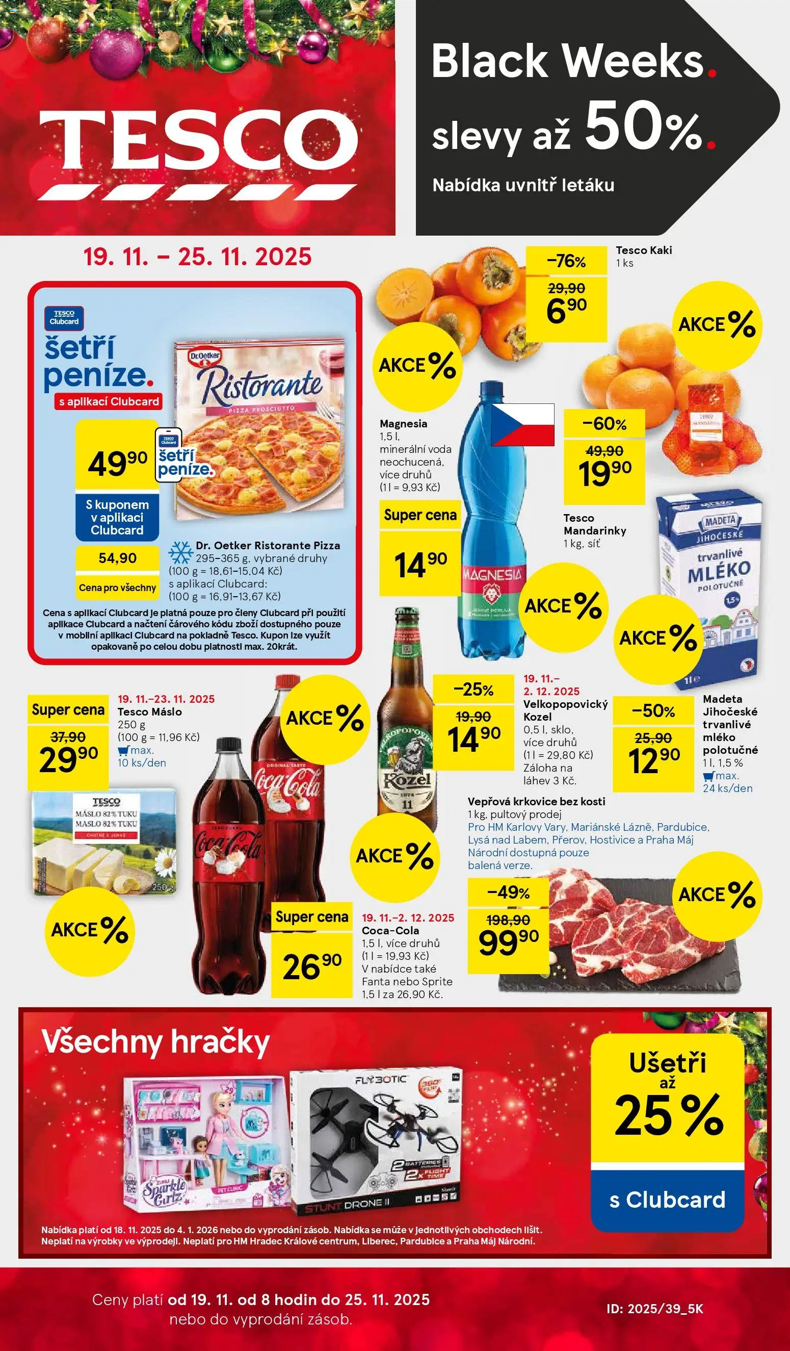 Tesco Black Friday - strana 1- platný od 19.11.2025