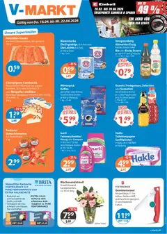 Vorschau V-Markt Angebote gültig ab 16.04.2026