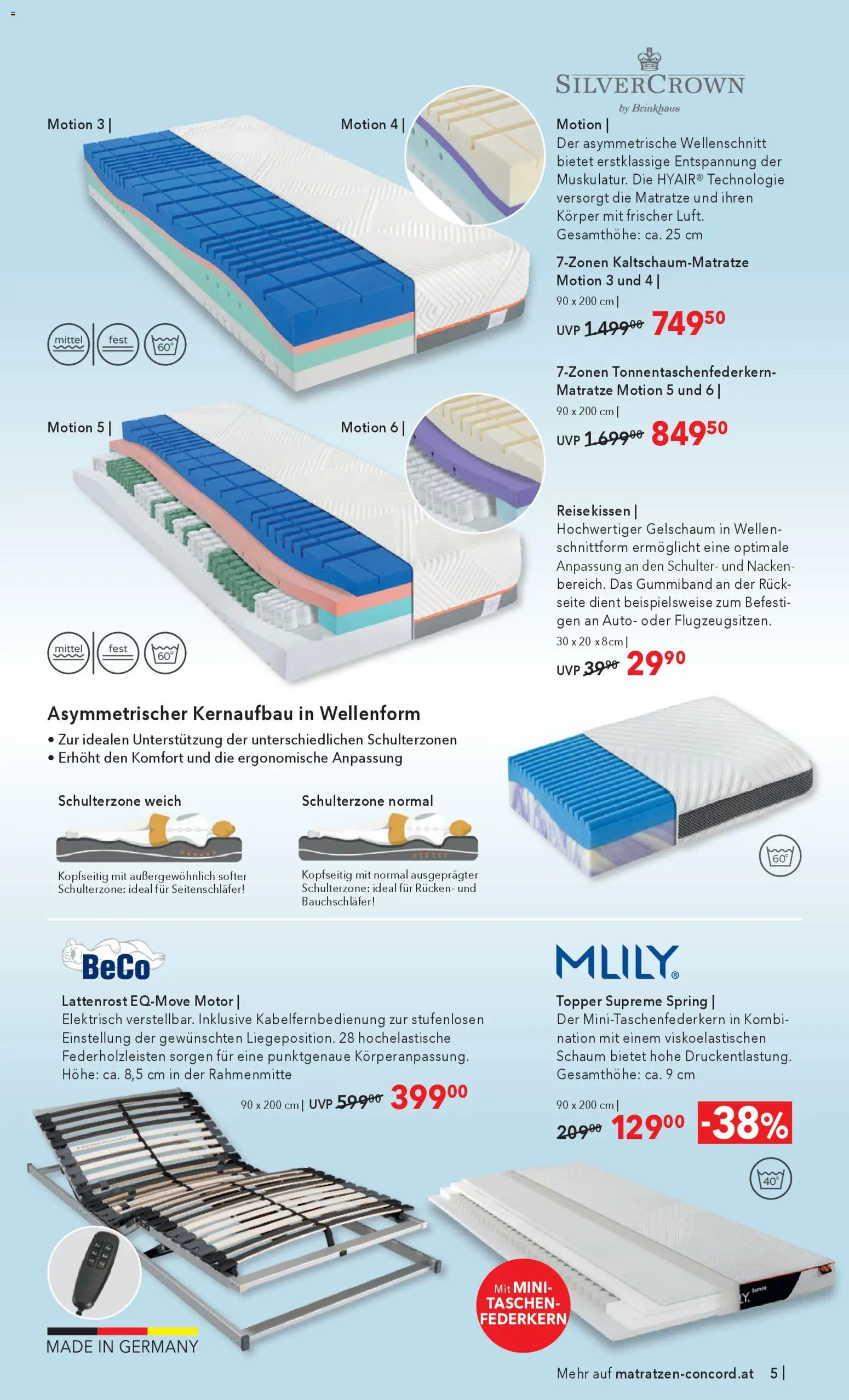 Matratzen Concord Flugblatt - page 5- valid from 25.03.2026