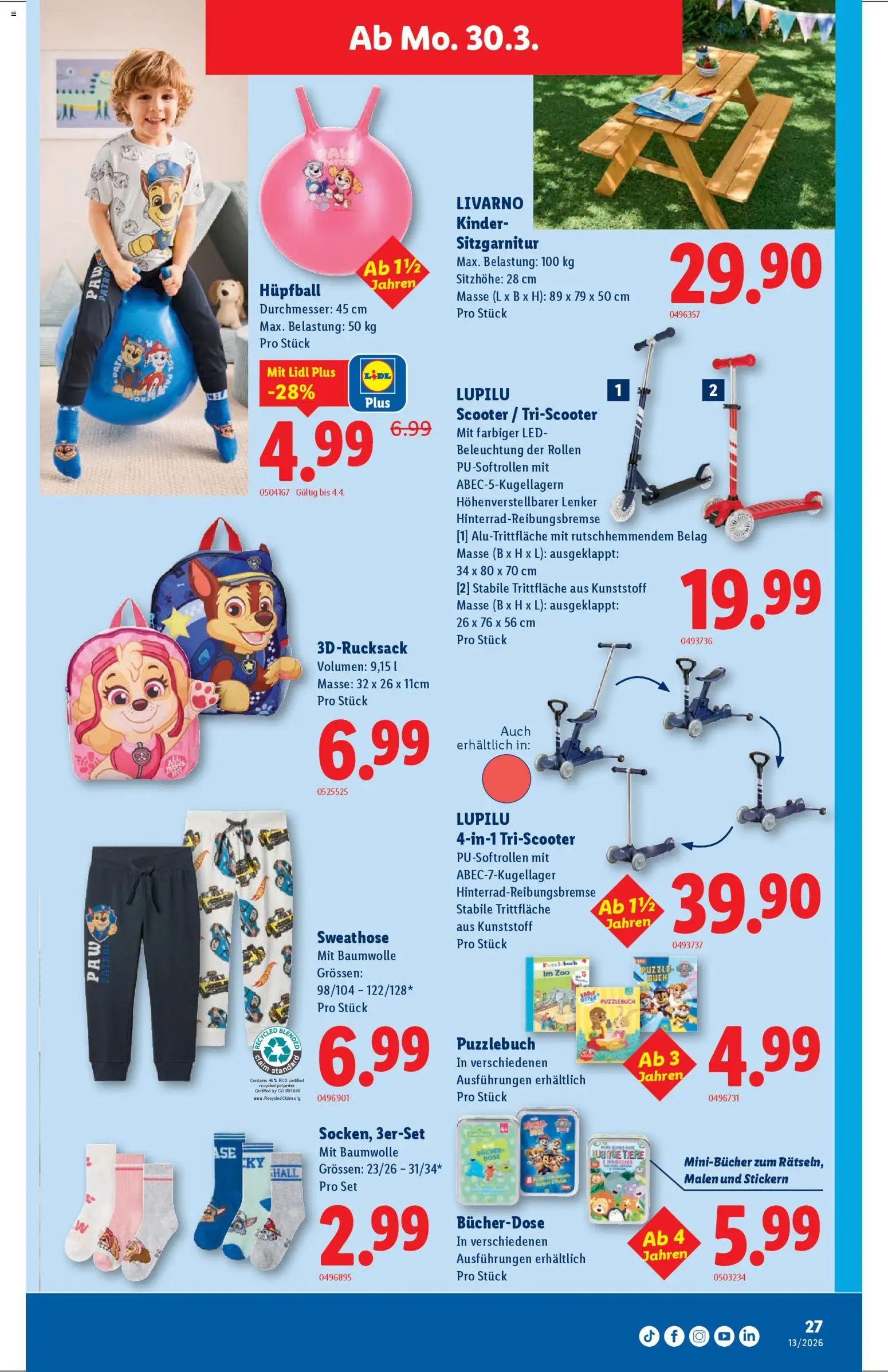 Lidl aktionen - page 27- valid from 26.03.2026