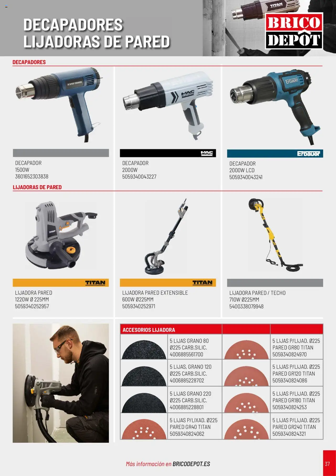 Brico Depôt folleto - Página de 37 - Válido desde 01/04/2025