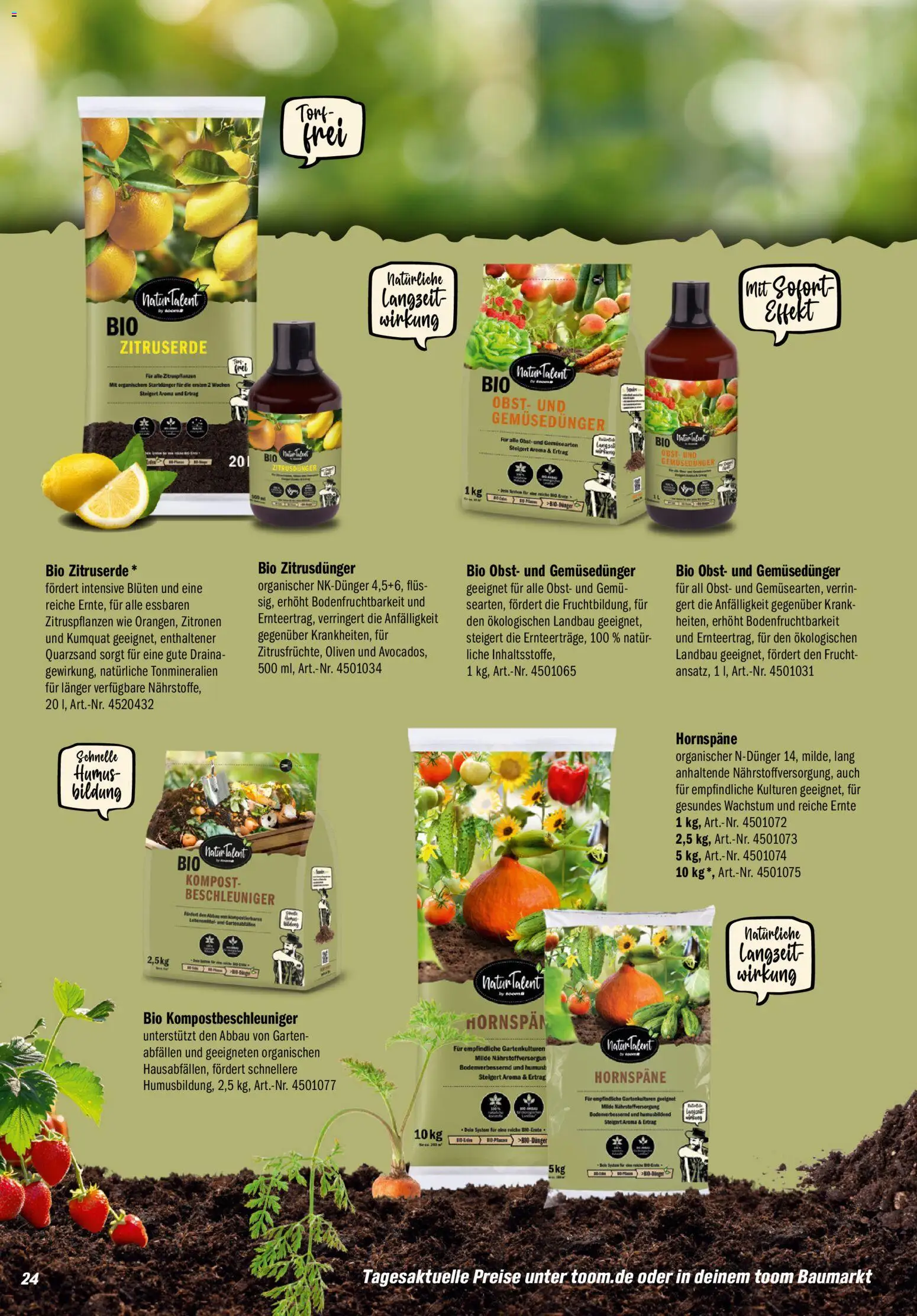 Toom Baumarkt Gewächshäuser & Anzucht 2026 - Seite 24 - gültig ab 01.01.2026