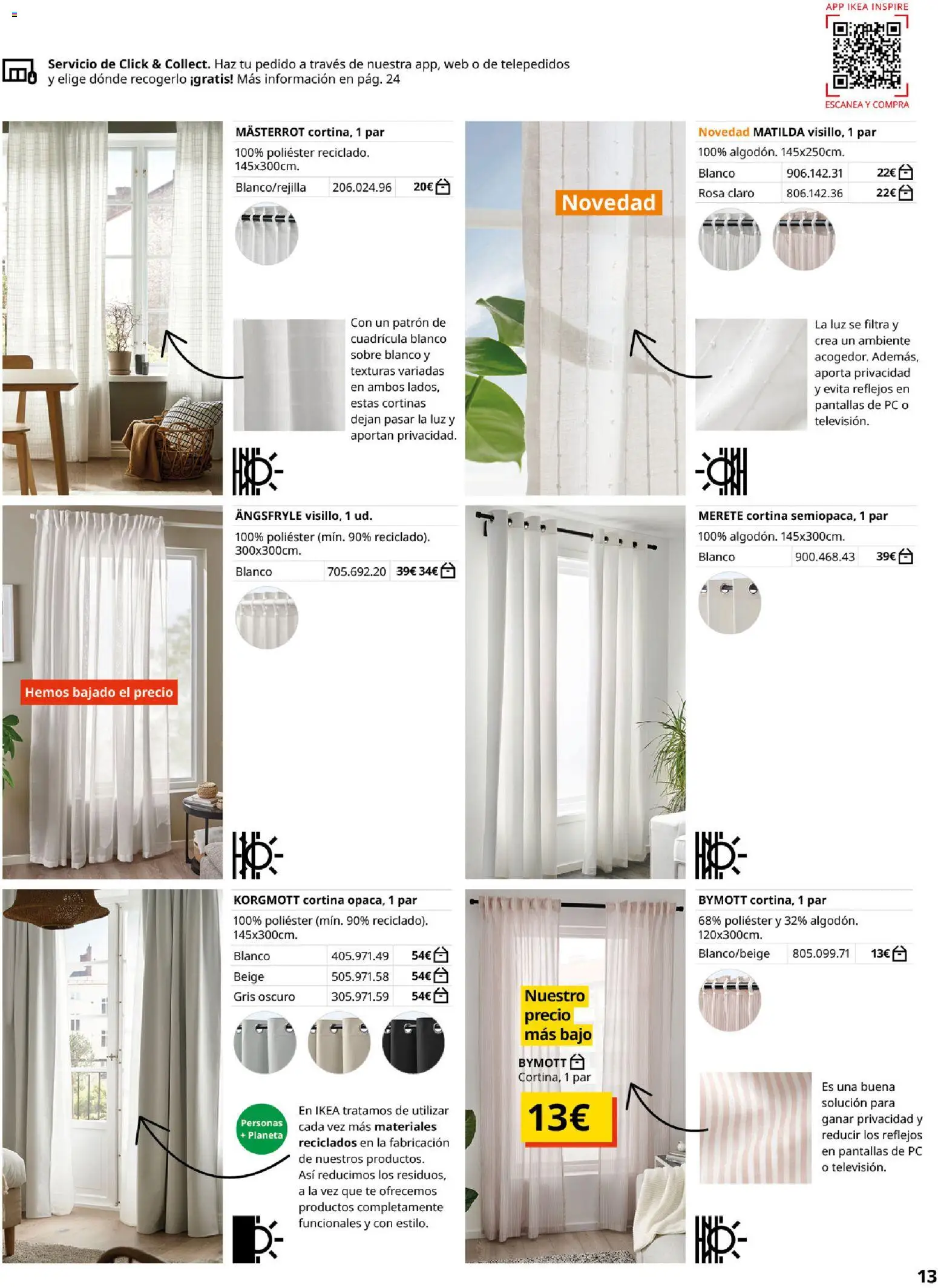 Catálogo IKEA Cortinas - Página de 13 - Válido desde 01/02/2026