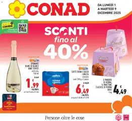 Anteprima Volantino Conad	 valida dal 01/12/2025