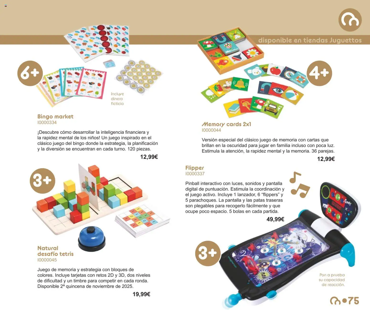 Juguettos catálogo - Página de 75 - Válido desde 15/10/2025