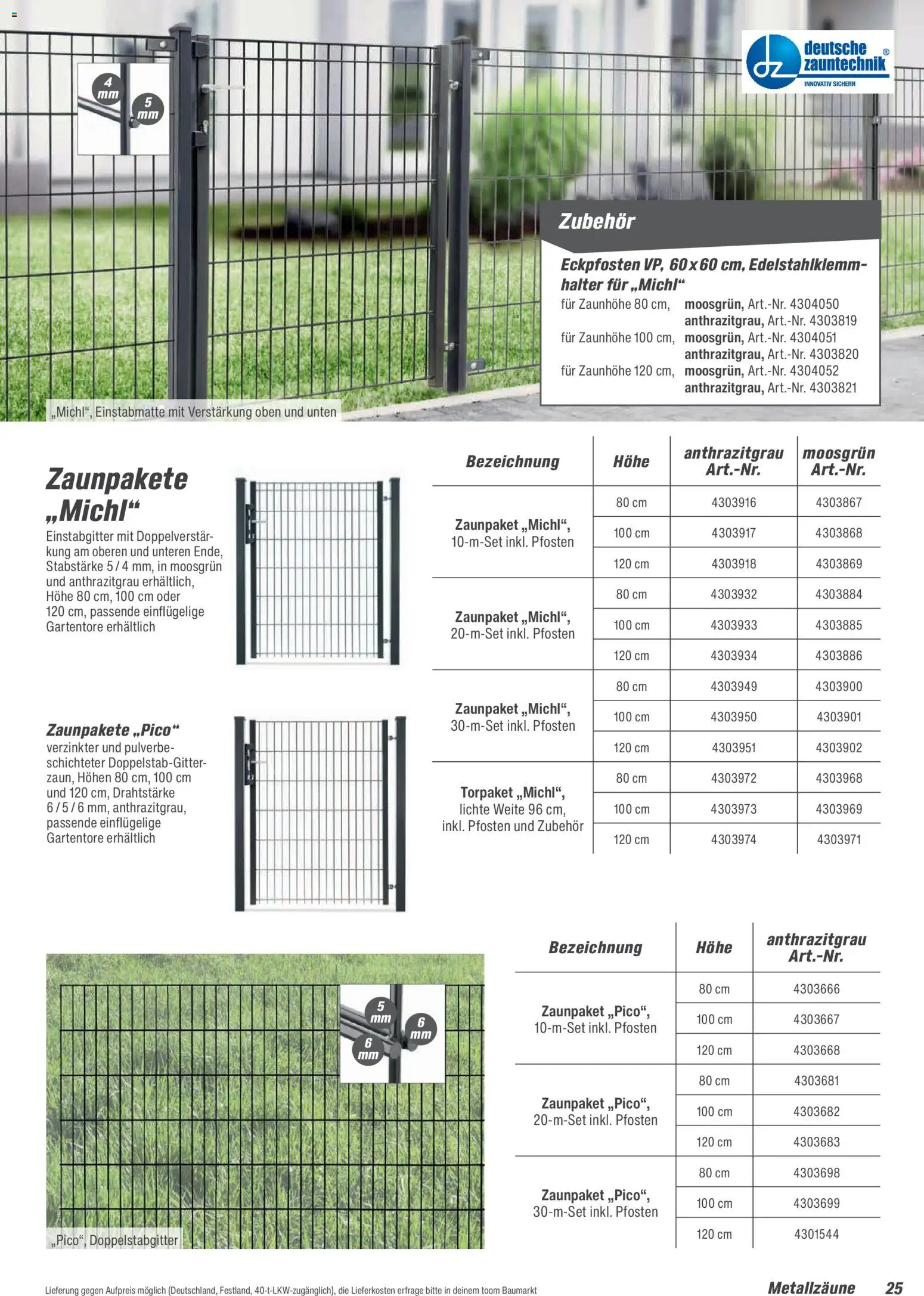 Toom Baumarkt Zäune & Sichtschutz 2026 - Seite 25 - gültig ab 20.02.2026