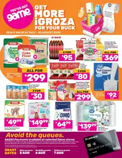 Preview Game - Get More iGroza For Your Buck valid from 24/07/2025